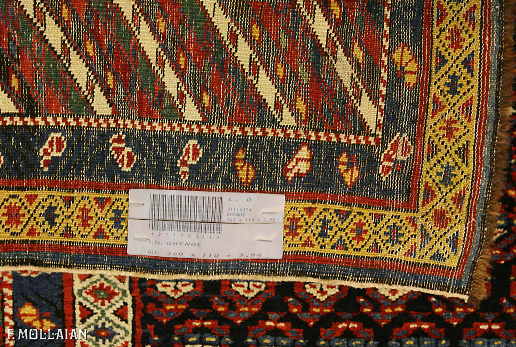 Antique Caucasian All-over (stylized botthe) Ghenge Rug n°:21116324